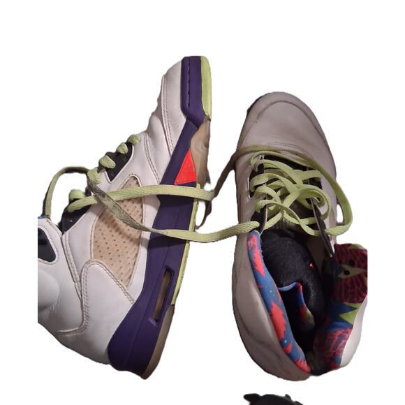 Air Jordan 5 Retro Alternate Bel-Air 2020 Men\'s Sneakers White Free Kit main image 4